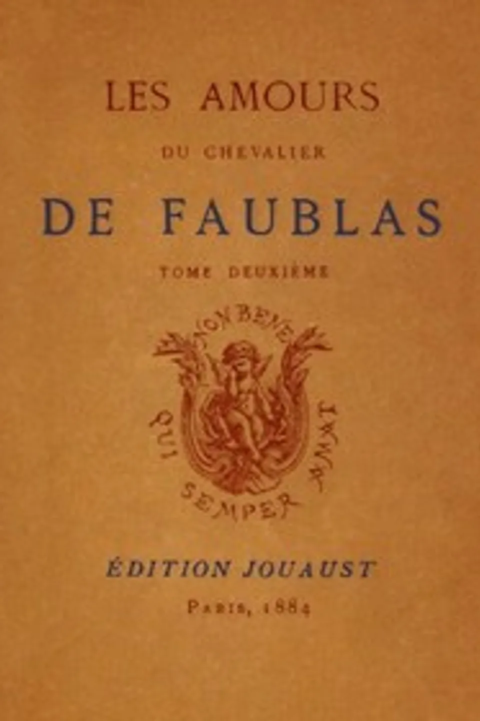 Les amours du chevalier de Faublas, tome 2/5, Jean-Baptiste Louvet de Couvray
