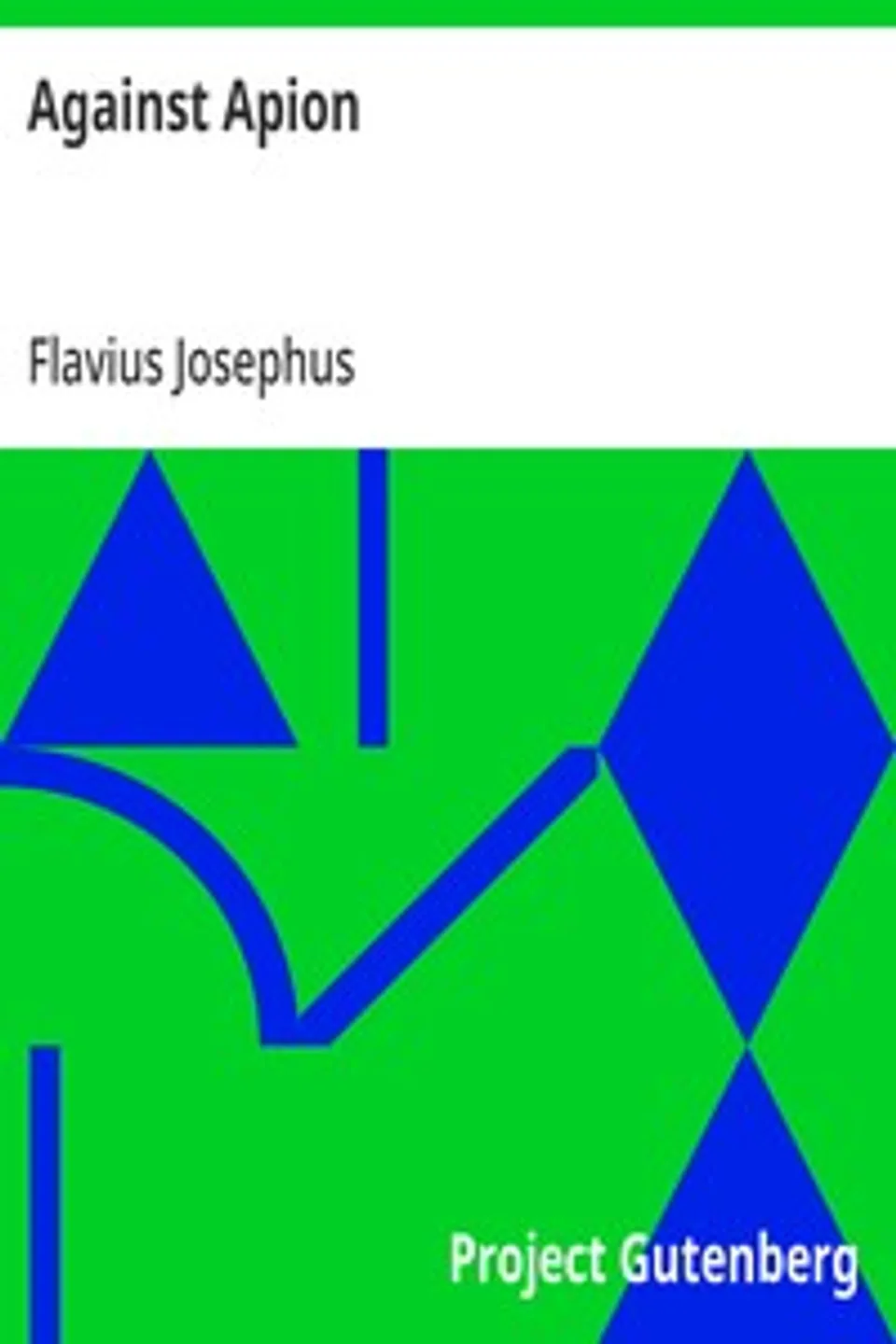 Against Apion, Flavius Josephus
