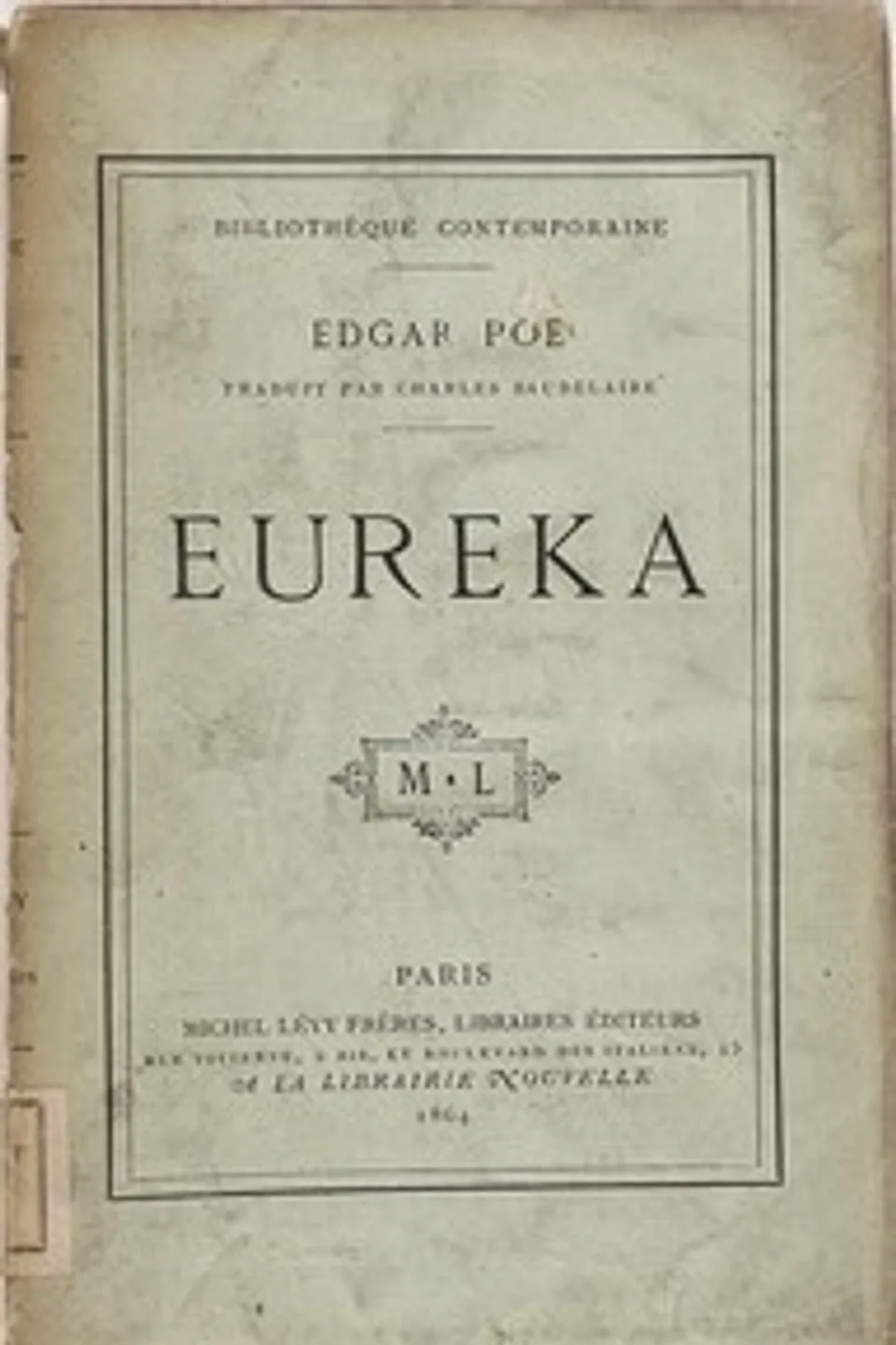 Eureka, Edgar Allan Poe
