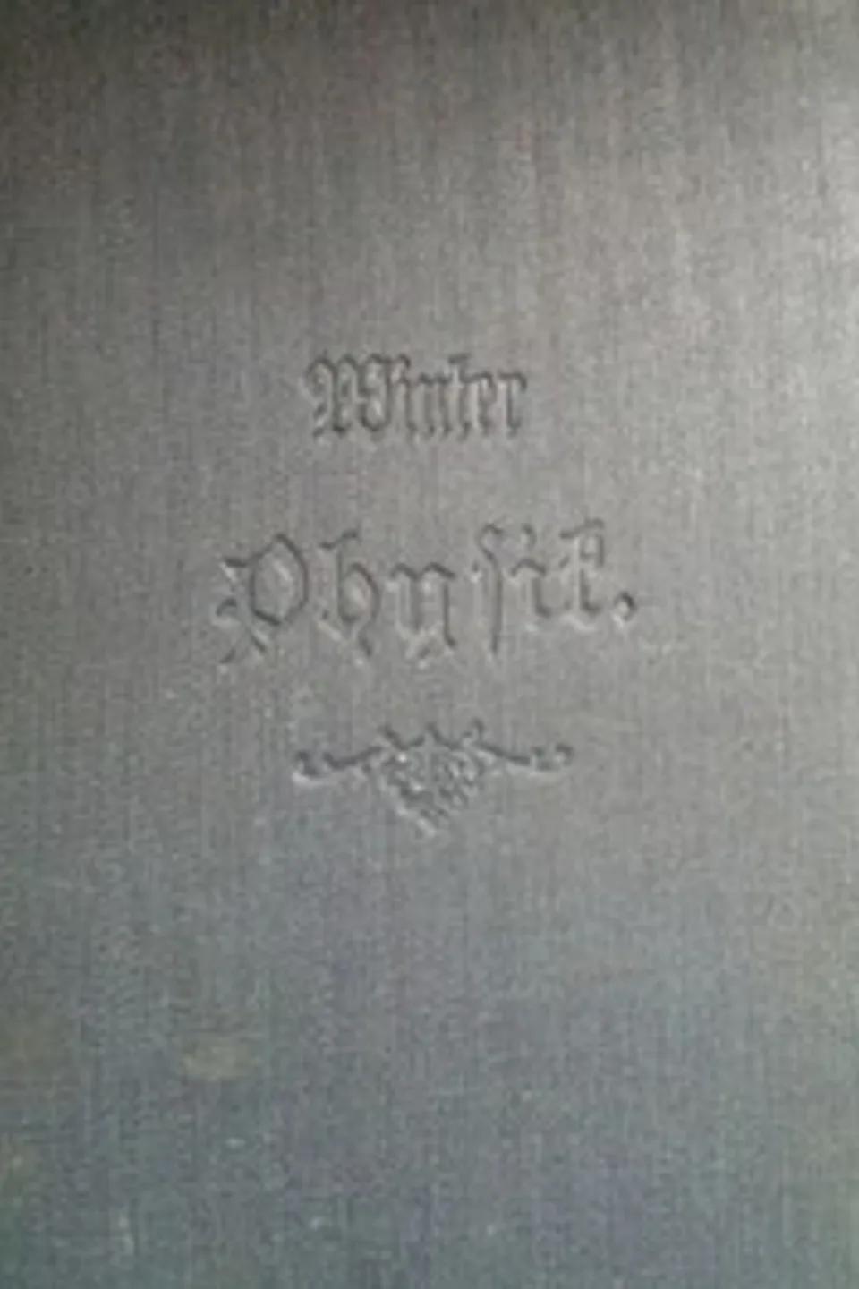 Lehrbuch der Physik zum Schulgebrauche., Wilhelm Winter