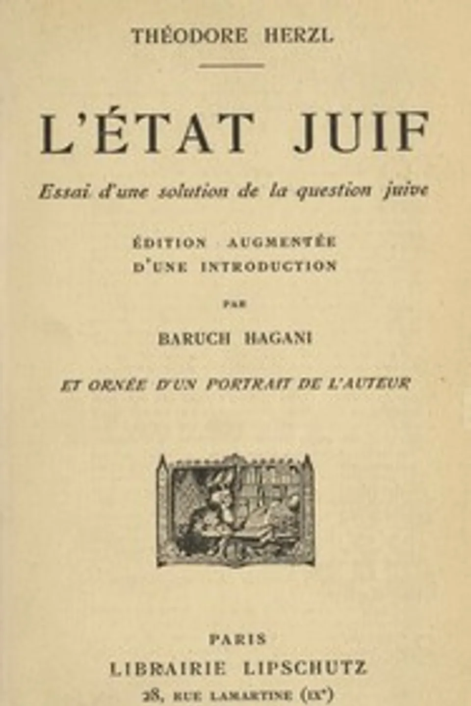 L'État juif, Theodor Herzl