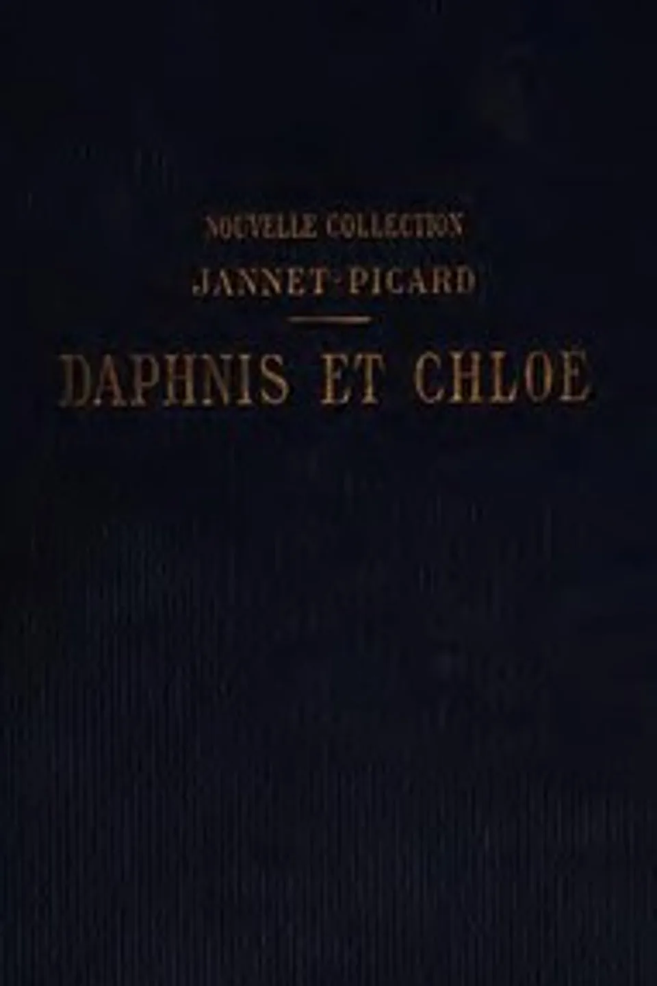 Les pastorales de Longus, ou Daphnis et Chloé, Longus