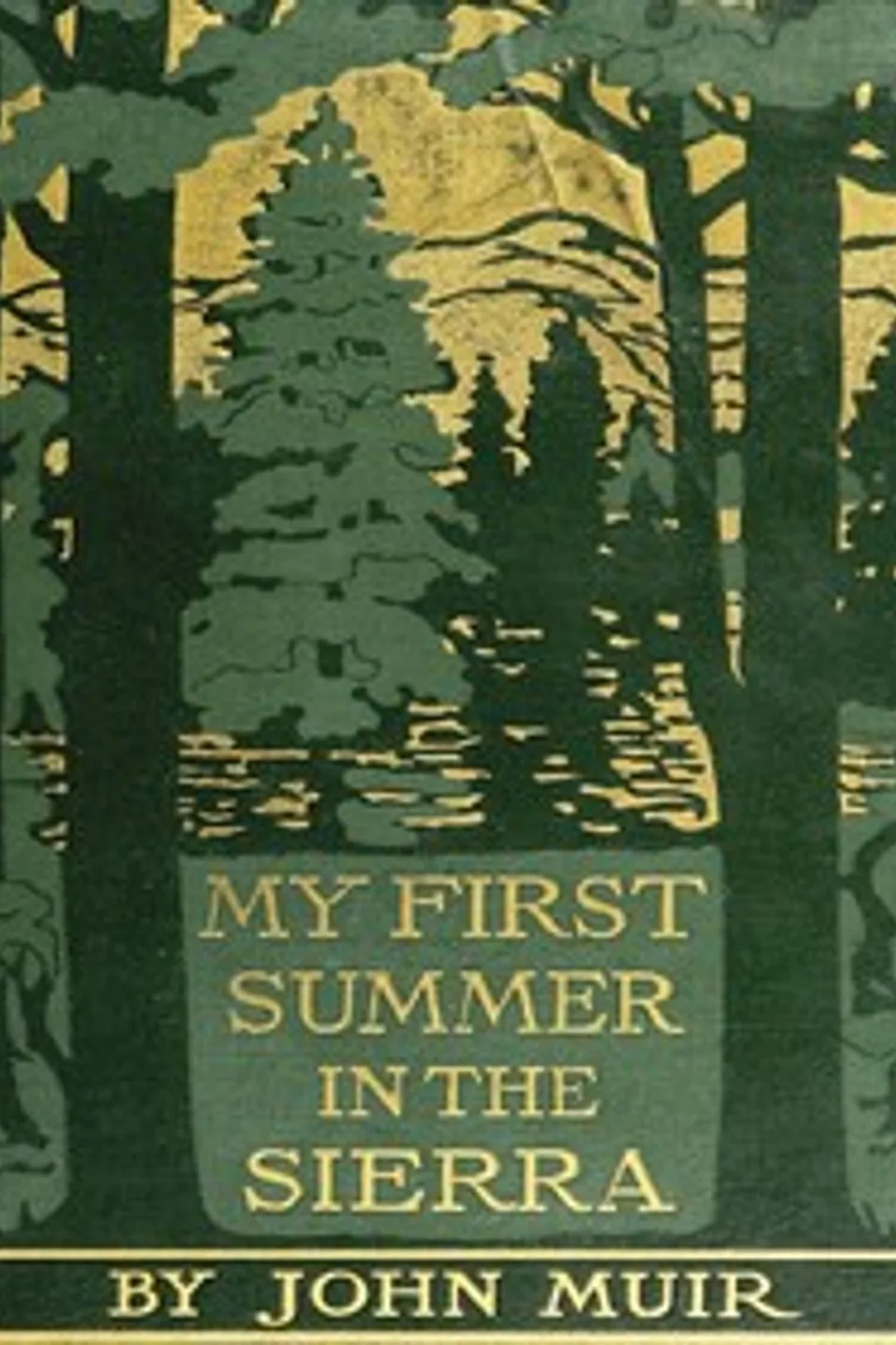 My First Summer in the Sierra, John Muir
