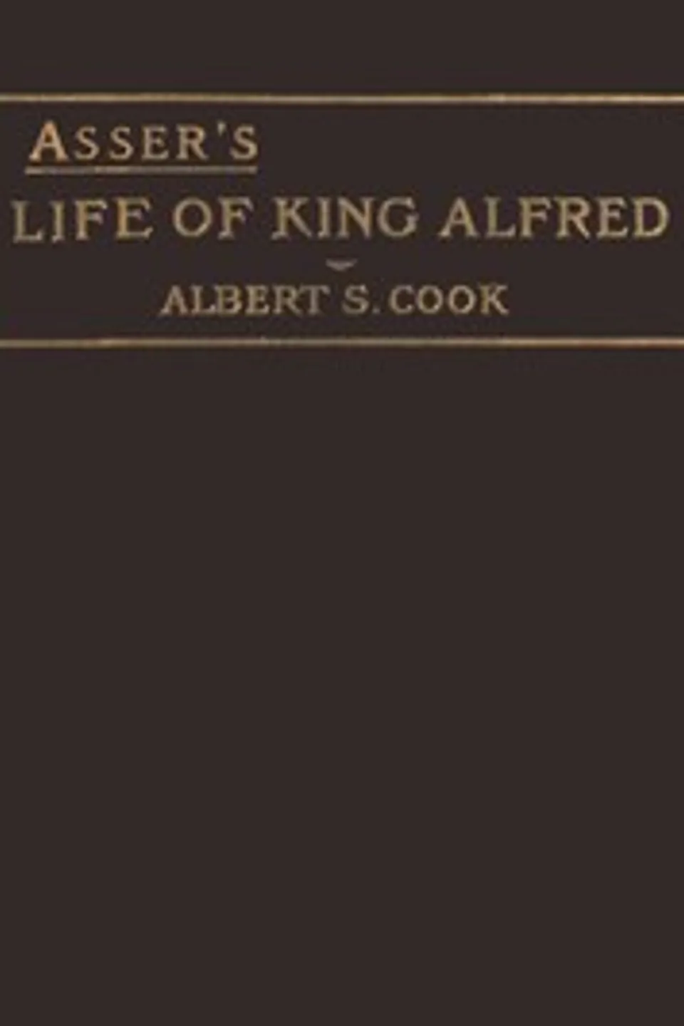 Asser's Life of King Alfred, John Asser