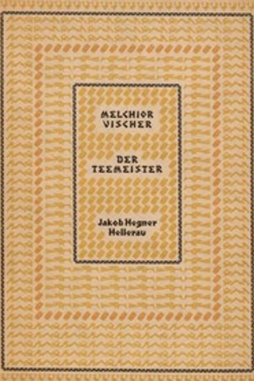Der Teemeister, Melchior Vischer