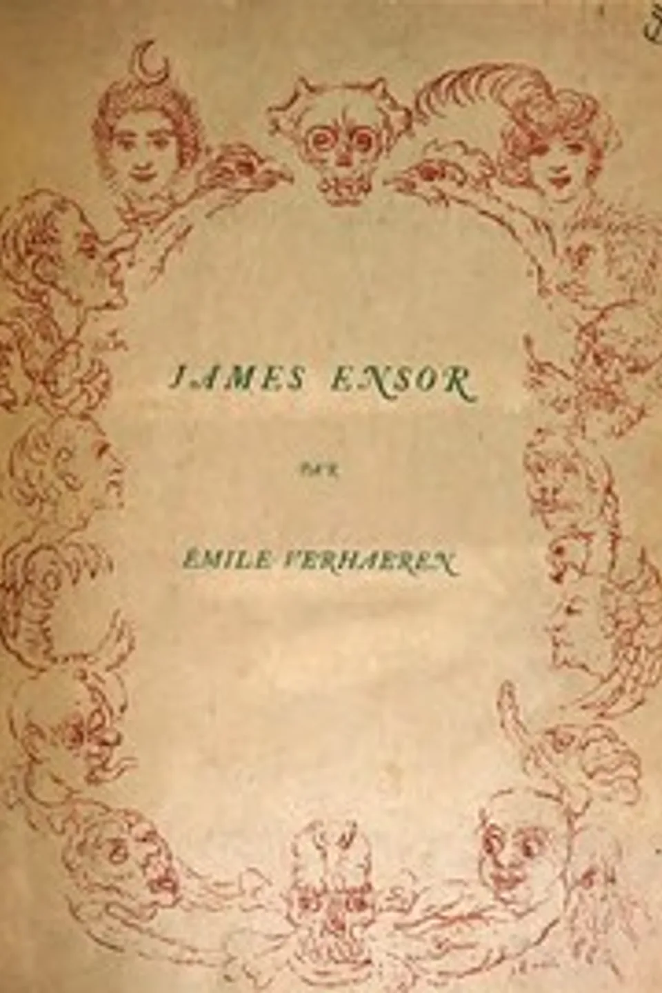 James Ensor, Emile Verhaeren