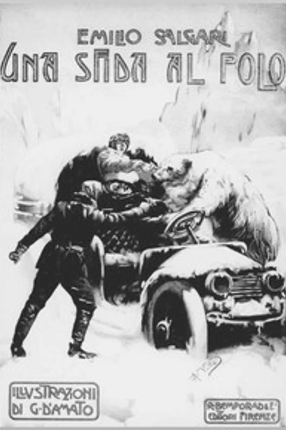 Una sfida al Polo, Emilio Salgari