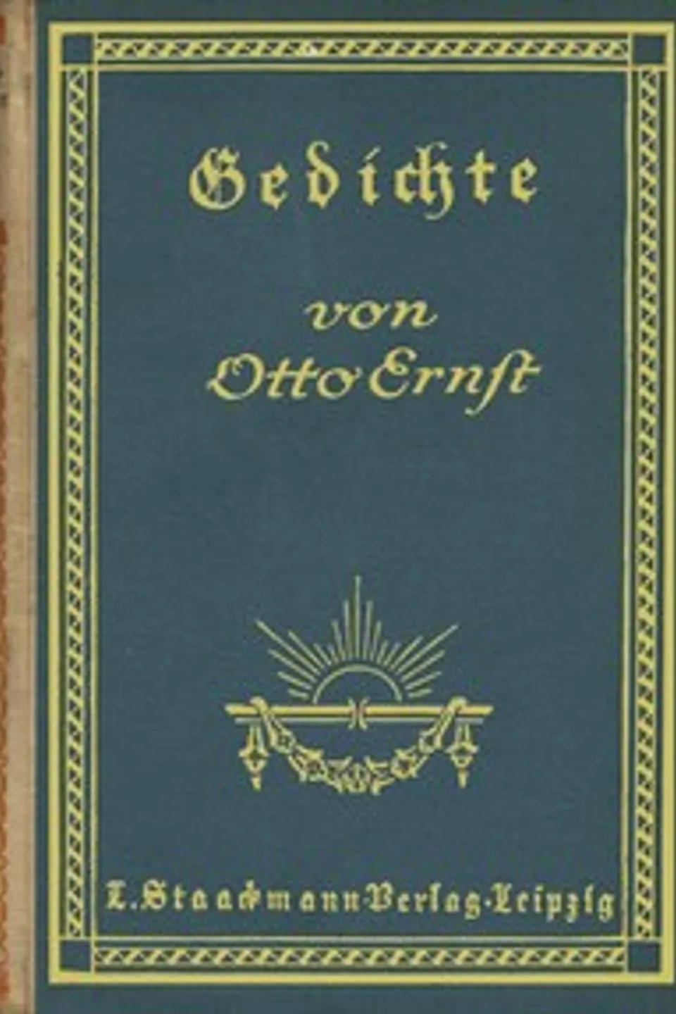 Gedichte, Otto Ernst Schmidt