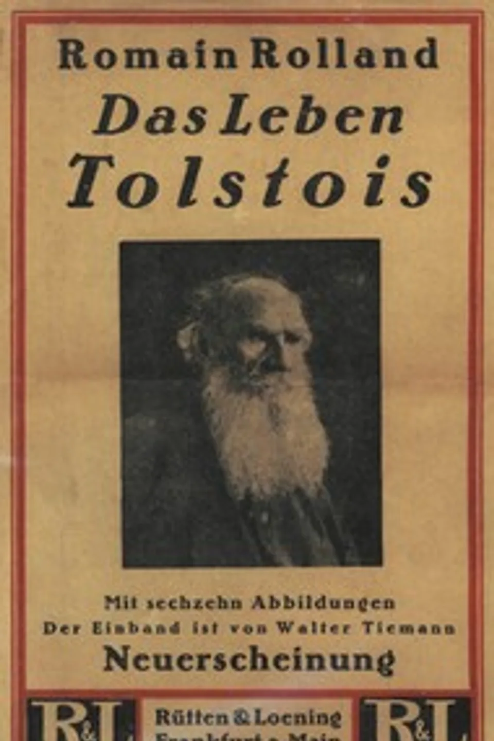 Das Leben Tolstois, Romain Rolland
