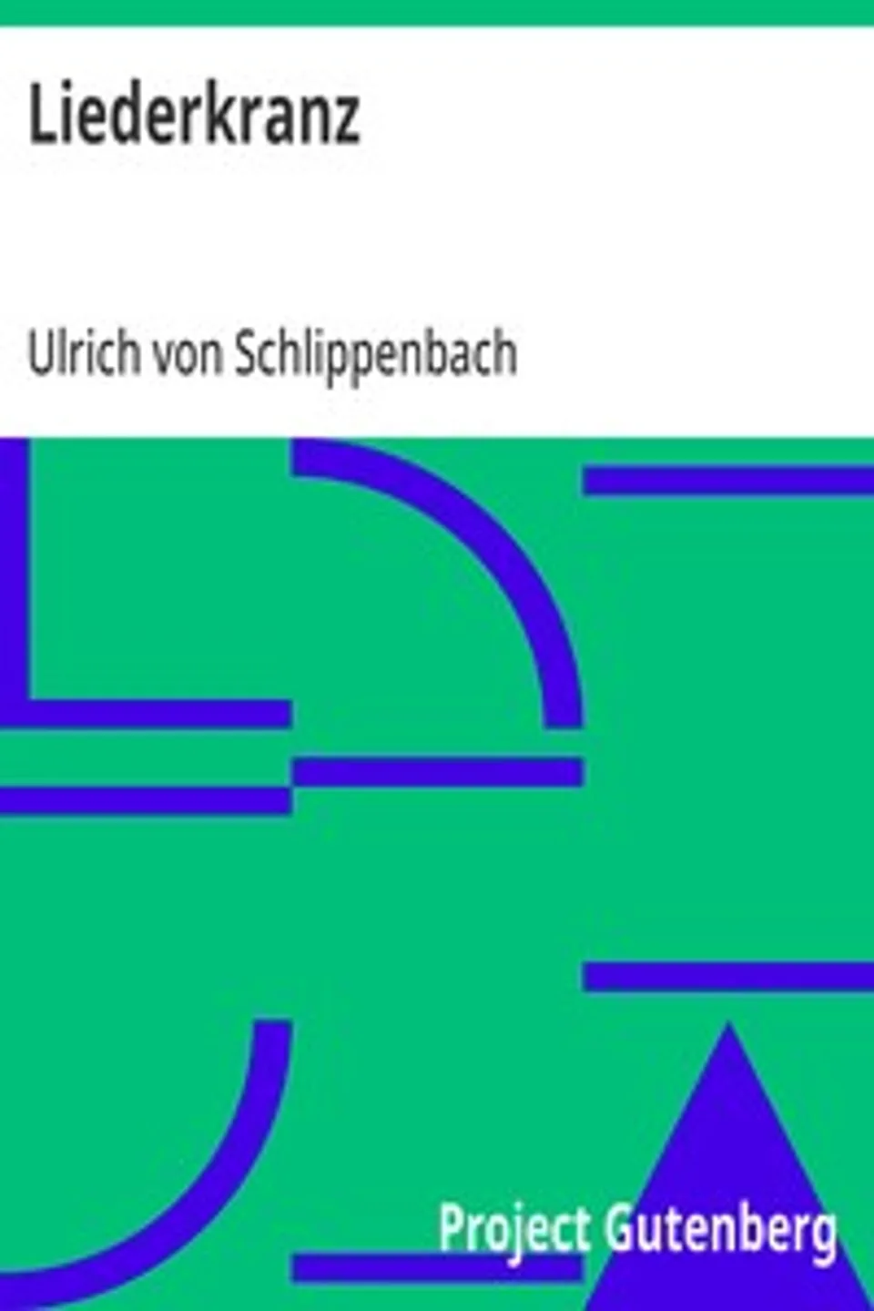 Liederkranz: Dem Andenken der verstorbenen Frau Herzogin Dorothea von Kurland geweiht, Ulrich von Schlippenbach
