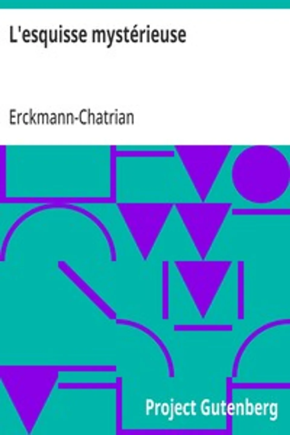 L'esquisse mystérieuse, Erckmann-Chatrian