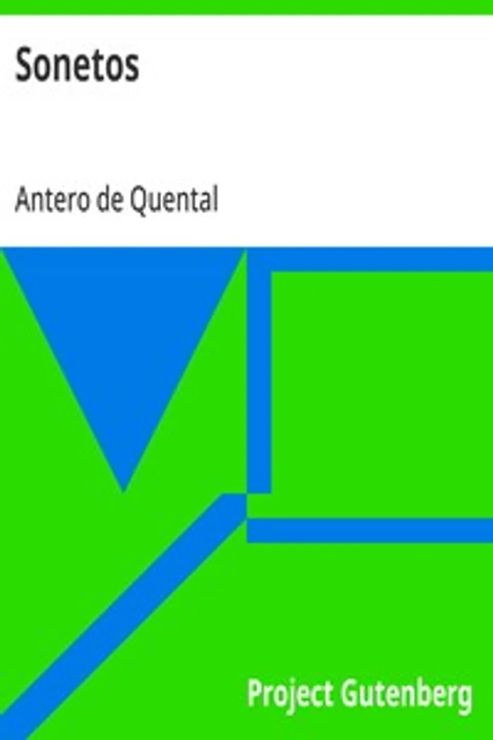 Sonetos, Antero de Quental