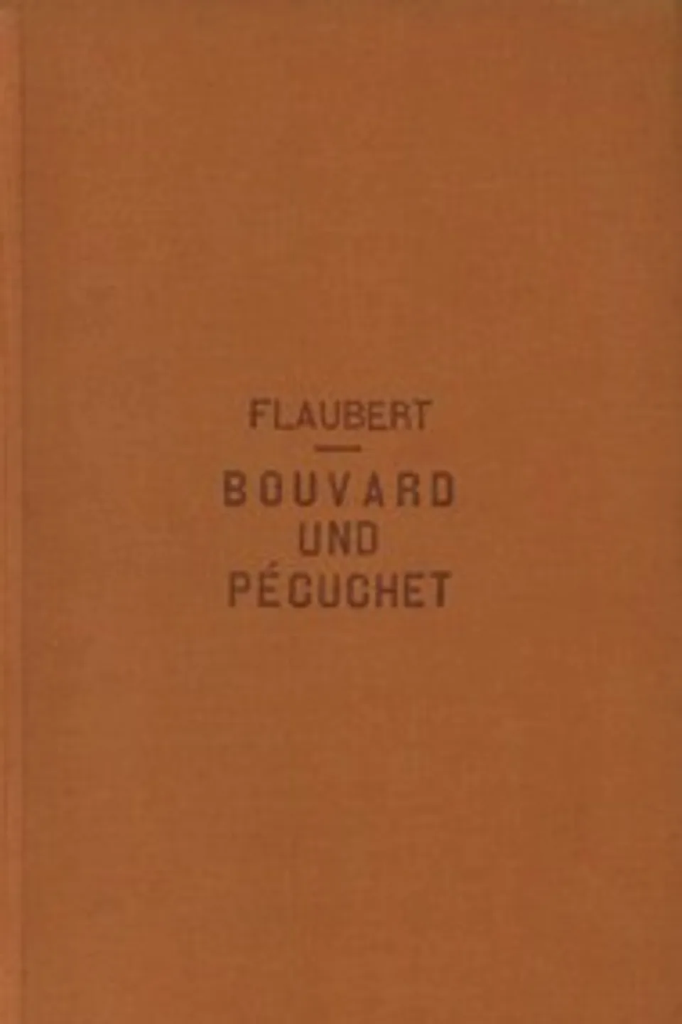 Bouvard und Pécuchet: Roman aus dem Nachlass, Gustave Flaubert