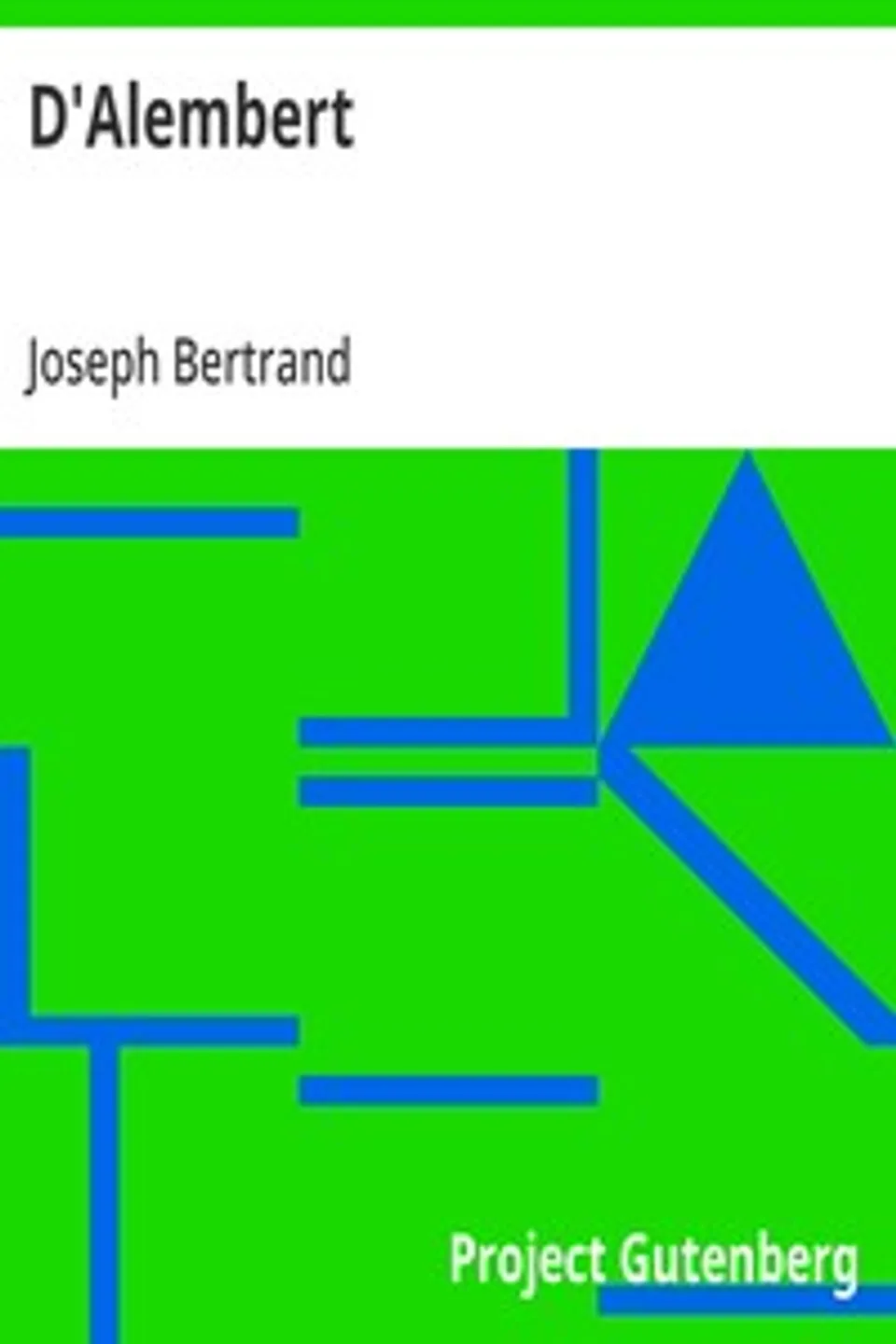 D'Alembert, Joseph Bertrand