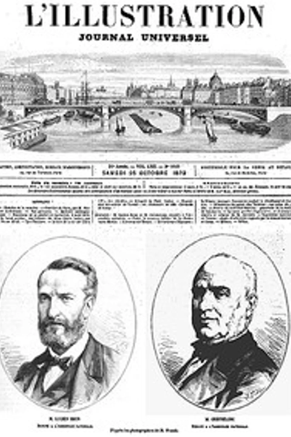 L'Illustration, No. 1600, 25 octobre 1873, Various