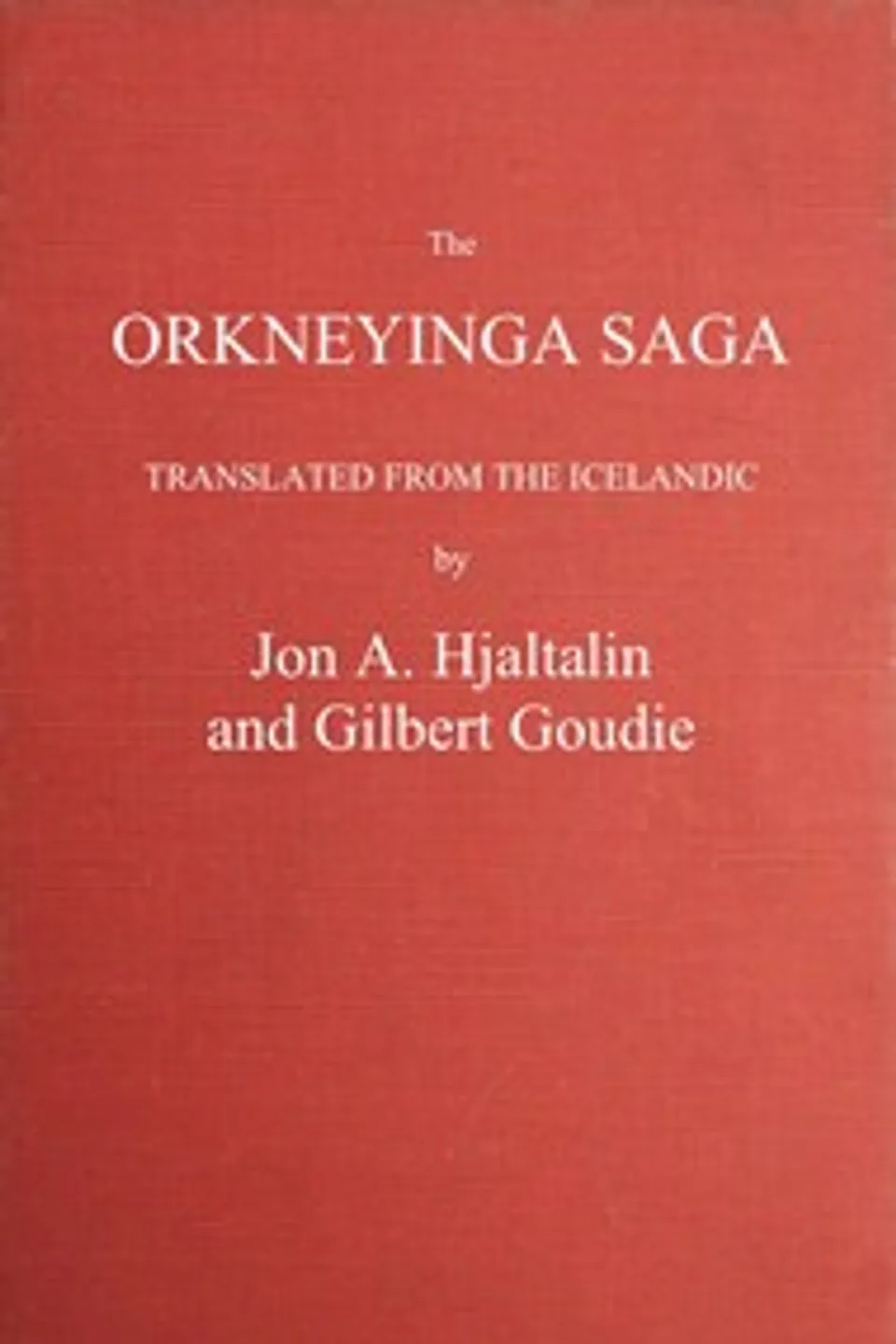 The Orkneyinga Saga, Anonymous