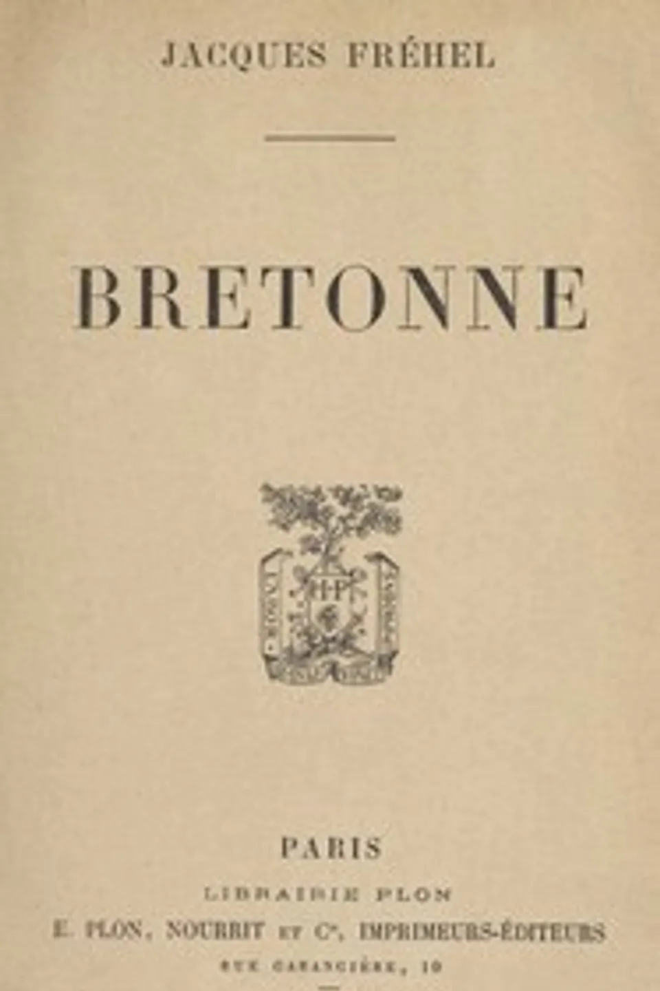 Bretonne, Jacques Fréhel