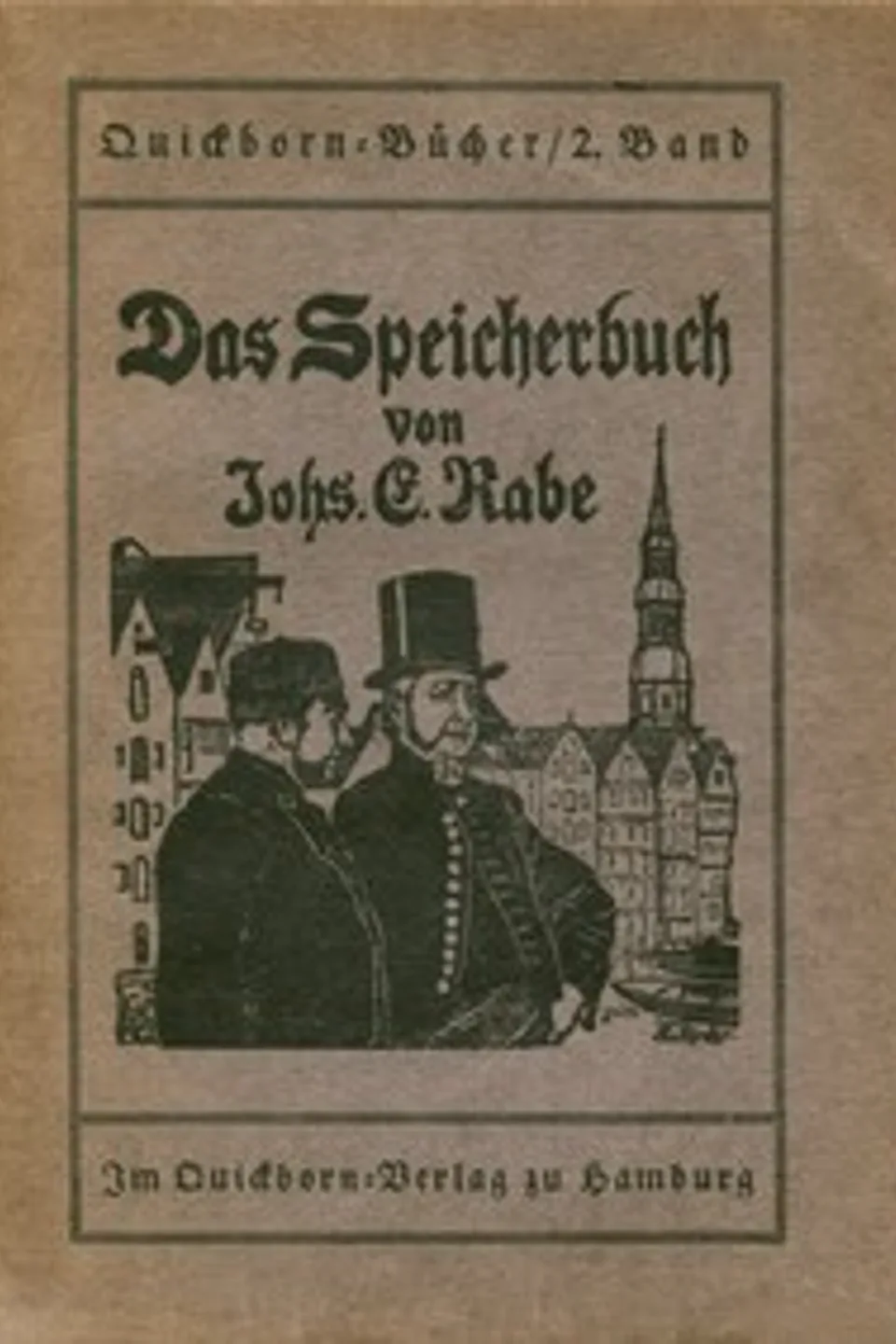 Das Speicherbuch, Johs. E. (Johannes E.) Rabe