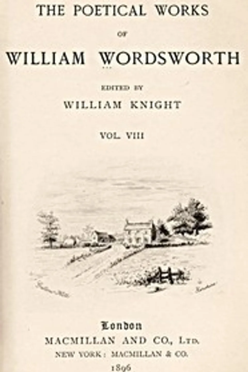 The Poetical Works of William Wordsworth — Volume 8 (of 8), William Wordsworth