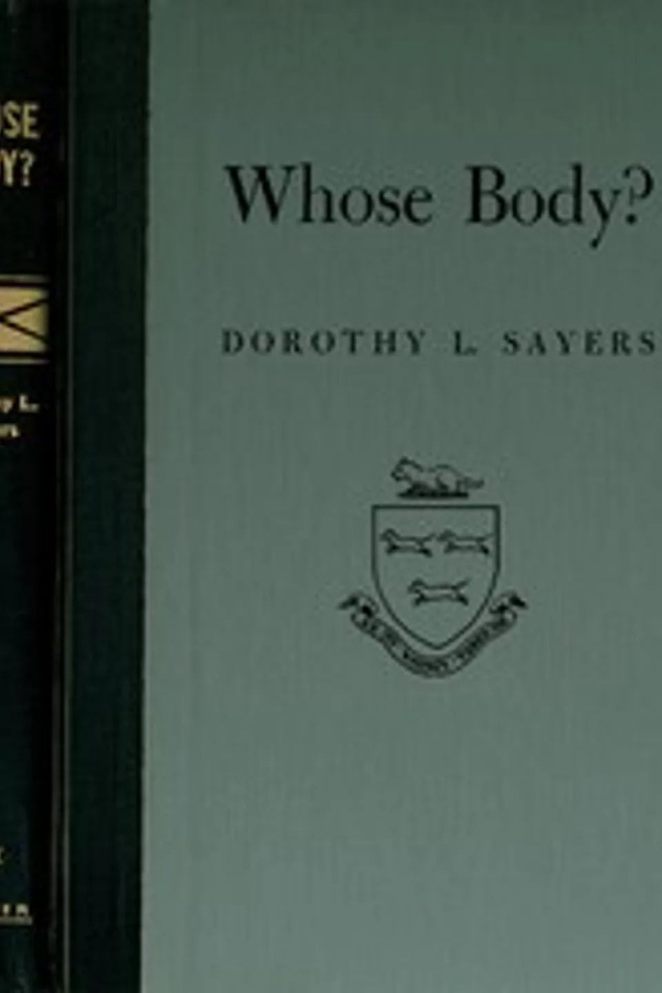 Whose Body? A Lord Peter Wimsey Novel, Dorothy L. (Dorothy Leigh) Sayers