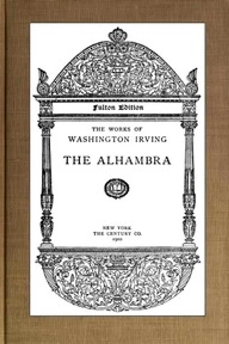 The Alhambra, Washington Irving