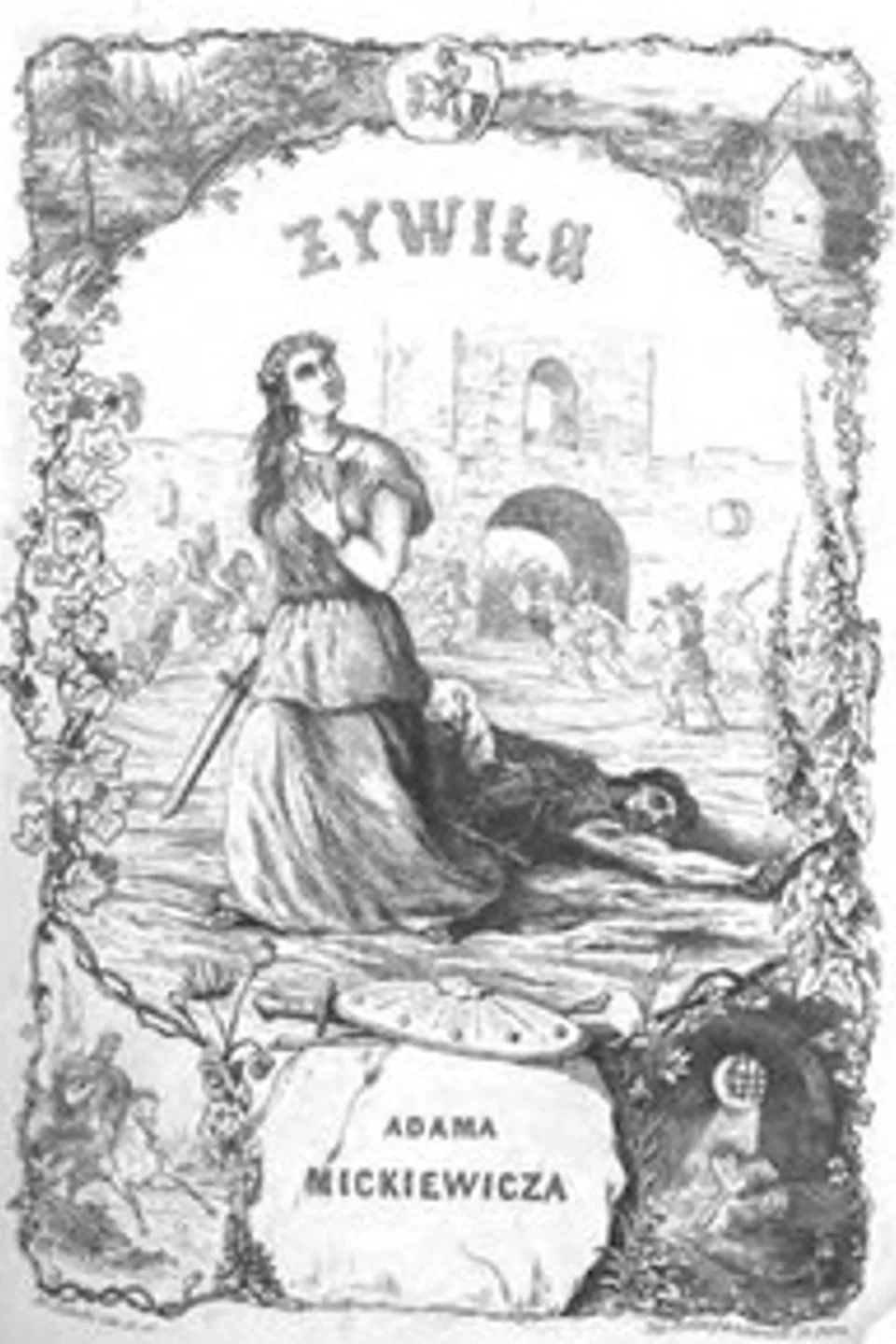 Żywila: Powiastka z Dziejów Litewskich, Adam Mickiewicz