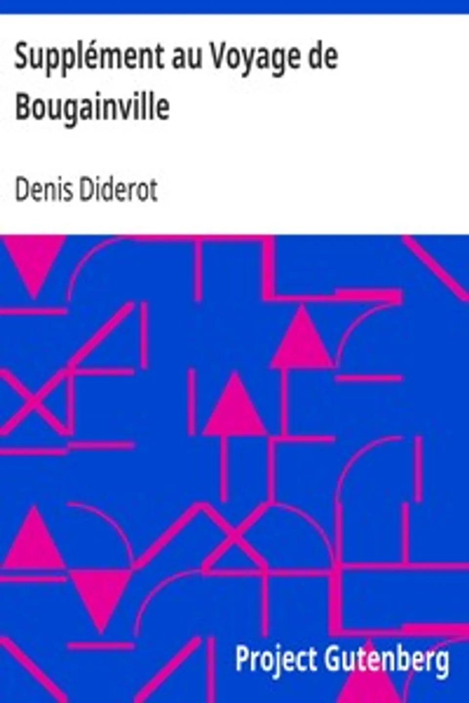 Supplément au Voyage de Bougainville, Denis Diderot