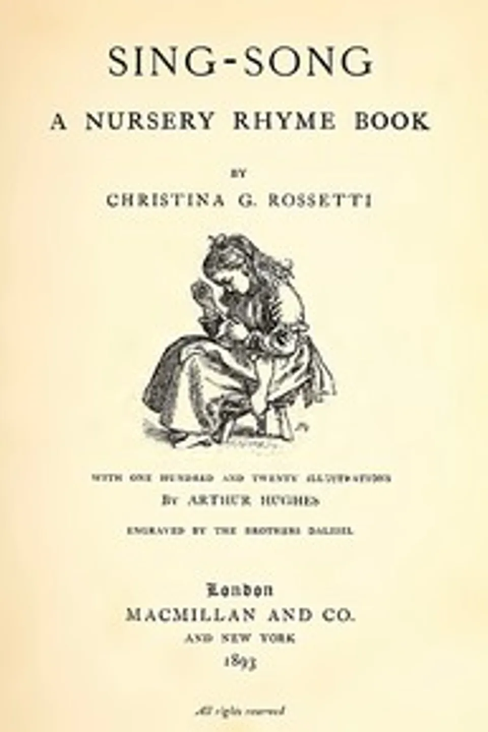 Sing-song : $b A nursery rhyme book, Christina Georgina Rossetti
