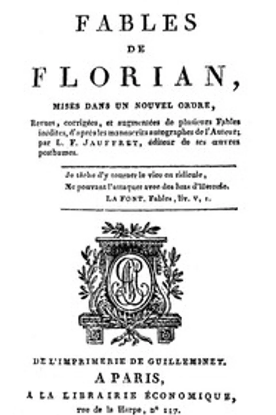 Fables de Florian, Florian