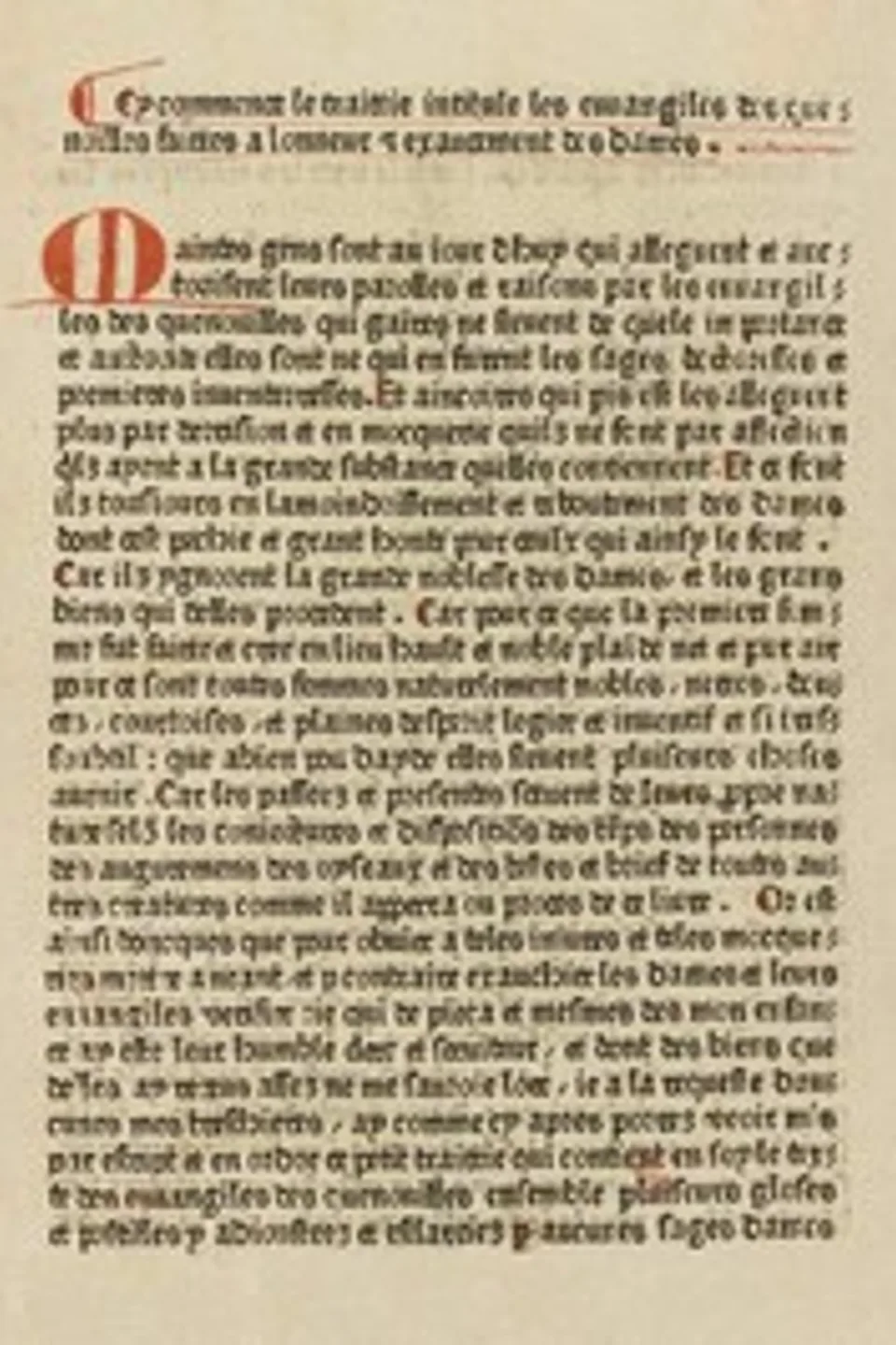 Les évangiles des quenouilles, Fouquart de Cambray