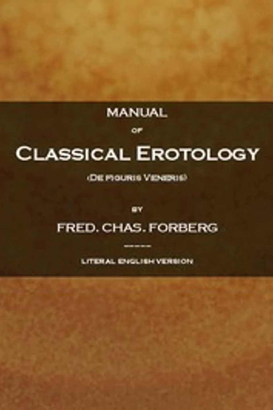 Manual of Classical Erotology (De figuris Veneris)
