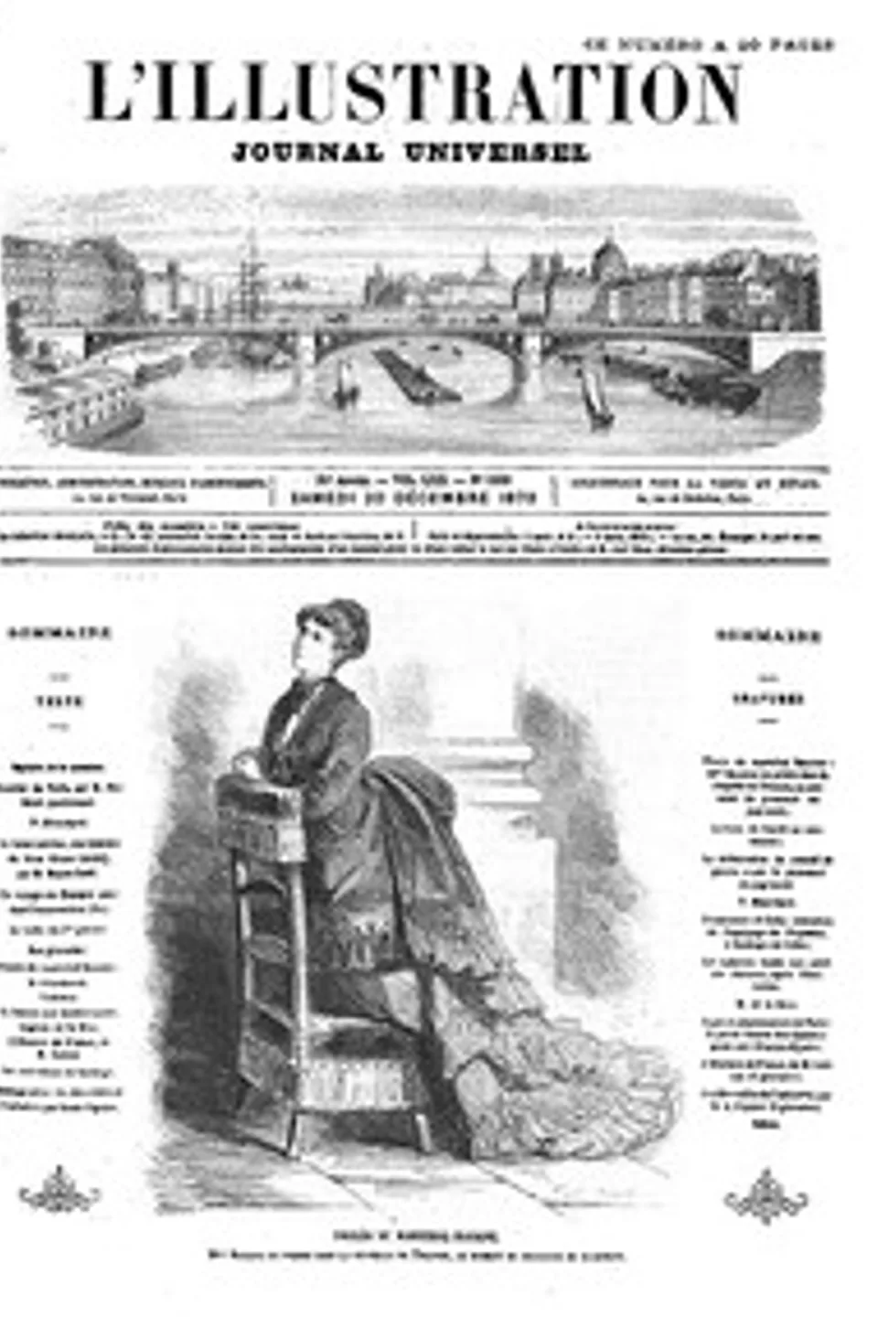 L'Illustration, No. 1608, 20 décembre 1873, Various