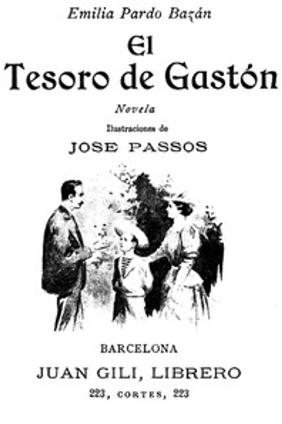 El Tesoro de Gastón, Emilia Pardo Bazán