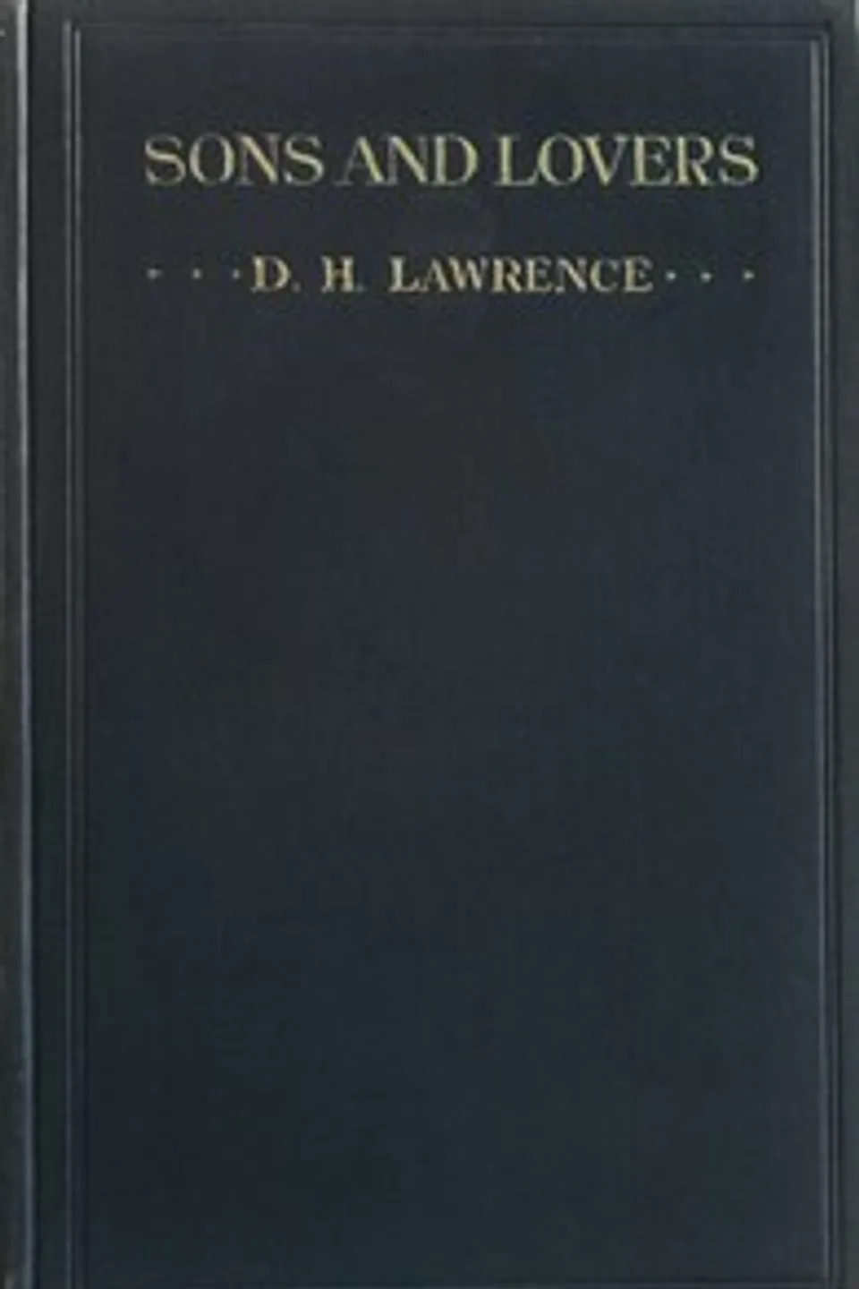Sons and Lovers, D. H. (David Herbert) Lawrence