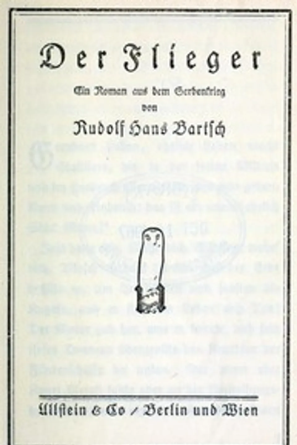 Der Flieger, Rudolf Hans Bartsch