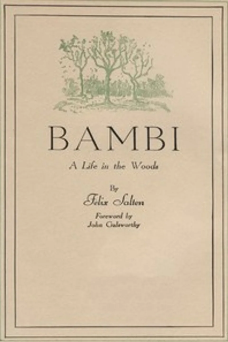 Bambi : $b A life in the woods, Felix Salten