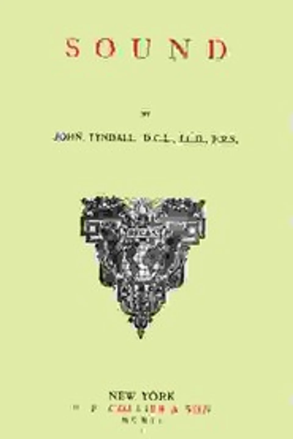 Sound, John Tyndall
