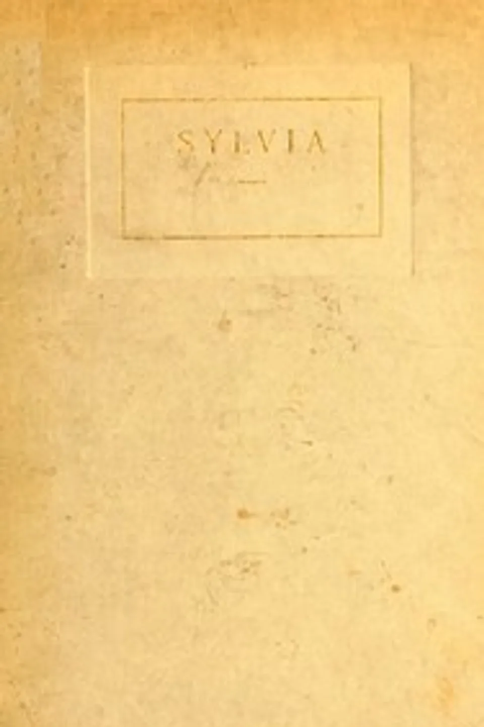 Sylvia, Adeline Adams