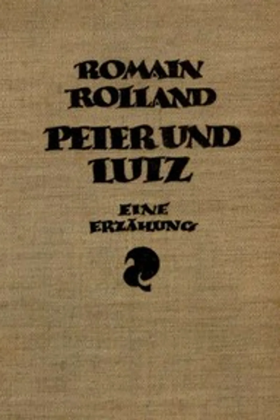 Peter und Lutz: Eine Erzählung mit sechzehn Holzschnitten von Frans Masereel, Romain Rolland