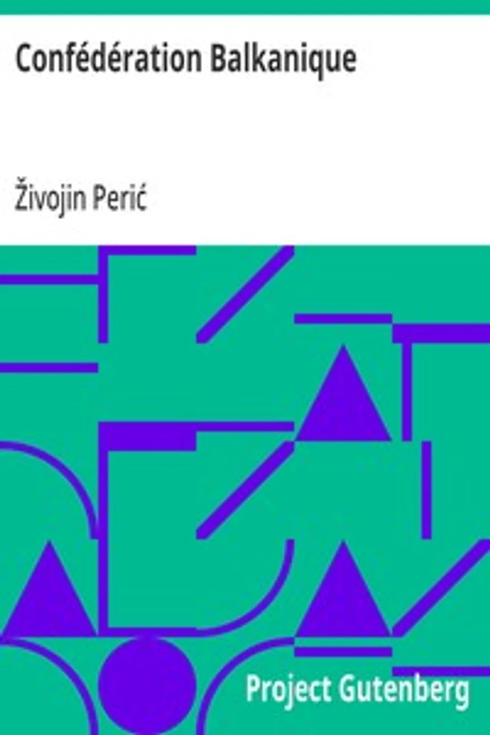 Confédération Balkanique, Živojin Perić