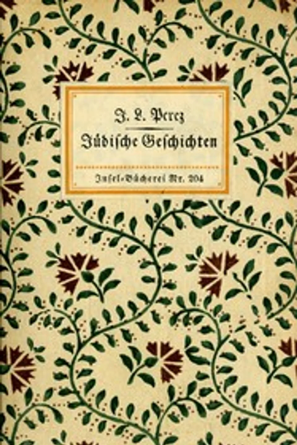 Jüdische Geschichten, Isaac Loeb Peretz