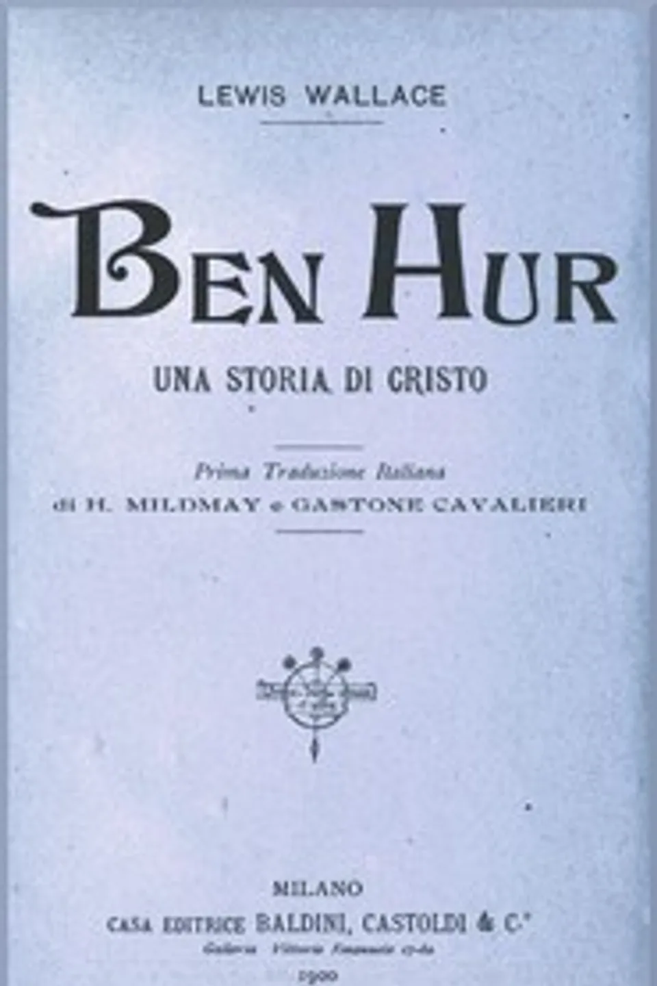 Ben Hur: Una storia di Cristo, Lew Wallace