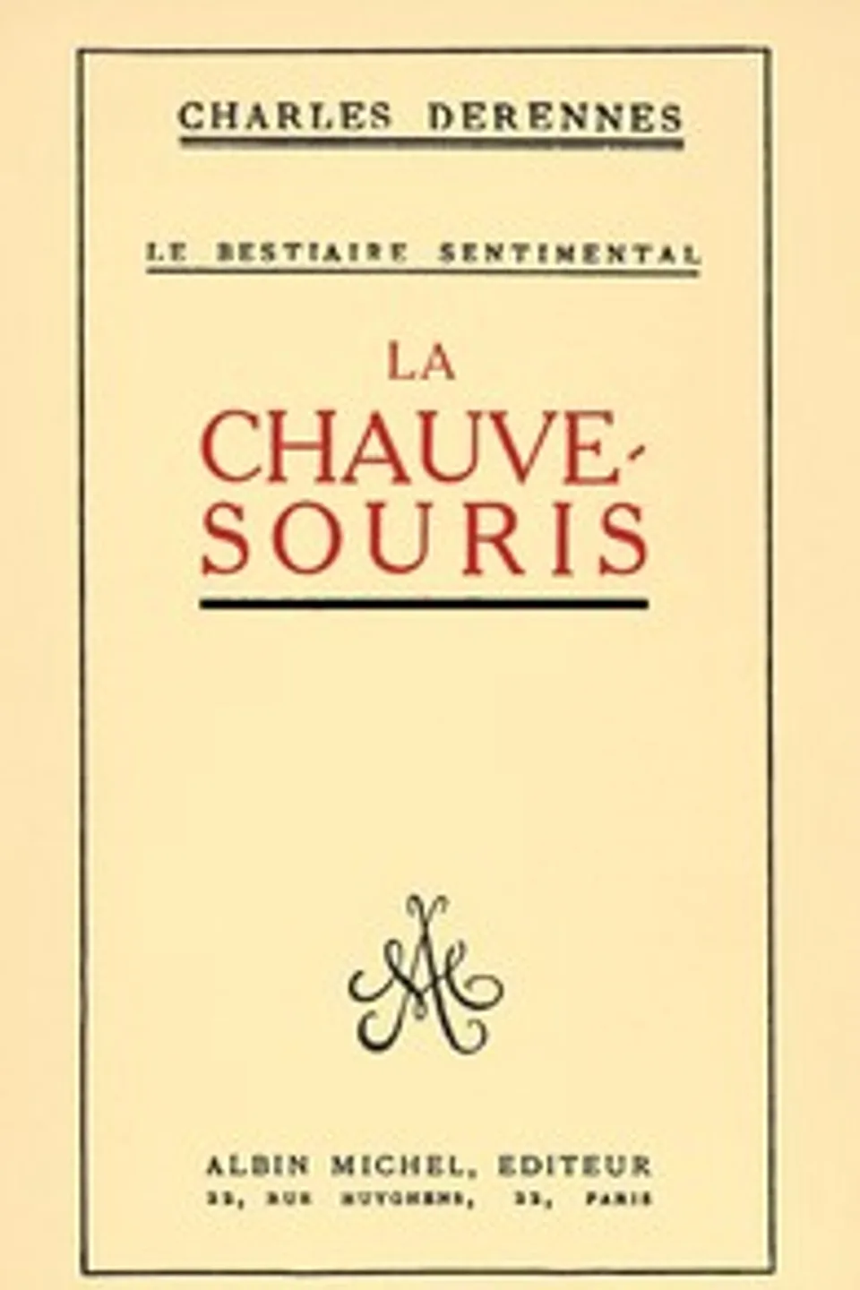 La Chauve-Souris, Charles Derennes